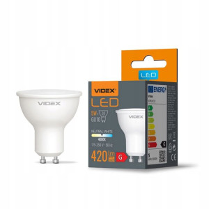 Żarówka LED 5W GU10 - Neutralny Biały