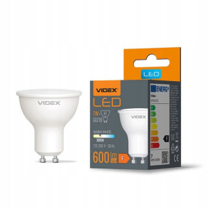 Żarówka LED 7W GU10 230V 600lm - Ciepły biały