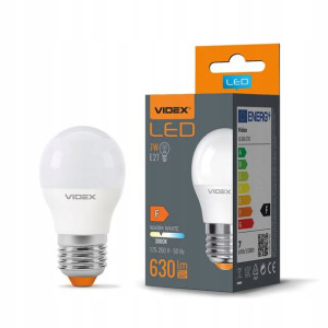 Żarówka LED E27 7W G45 - Ciepły Biały