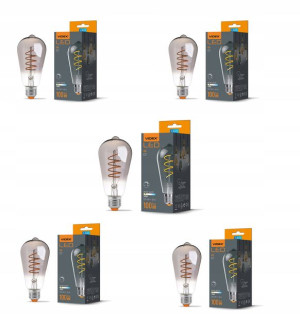 Żarówka LED Filament E27 4W ST64 - Ciepły biały