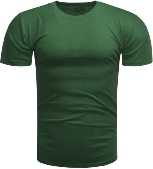 Koszulka męska t-shirt gładki zielony Recea - XXL