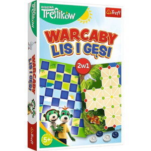 Gra Rodzinna Warcaby Lis I Gęsi Rodzina Treflików