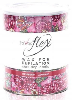 WOSK W PUSZCE depilacja ItalWax FLEX 800ml MALINA