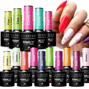 10+5 gratis Claresa lakier hybrydowy do paznokci