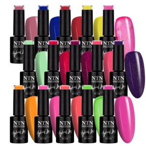 10+5 NTN lakier hybrydowy do paznokci kolor UV LED