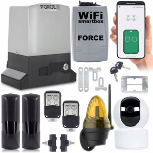 Zestaw Do Bram Force 760 Wifi Piloty Lampa Kamera