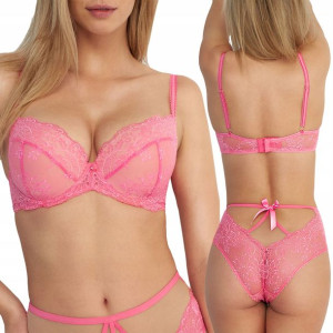 Biustonosz Marilyn push up usztywniany Roxanne 75B