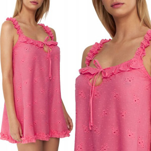 Koszulka nocna Marilyn letnia różowa BONNIE L/XL