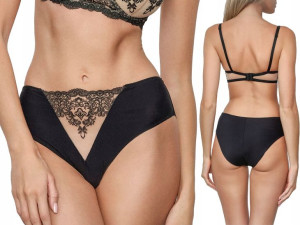 Figi damskie z haftem na przodzie Adelaide Poupee
