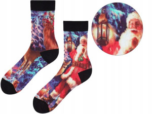 Świąteczne skarpetki męskie Special Santa Claus