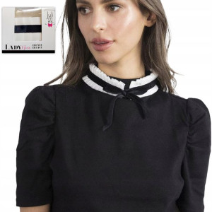 Elegancki plisowany kołnierzyk Coco Lady Boss
