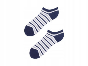 Skarpetki stopki damskie w paski Footies Stripes 4