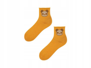 Skarpetki z błyszczącą pandą Cotton Smile Panda