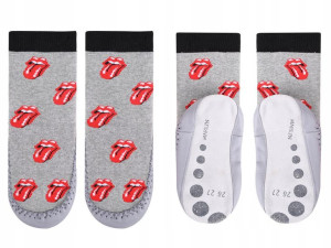 Skarpetki skórzana podeszwa Home Socks dziewczęce