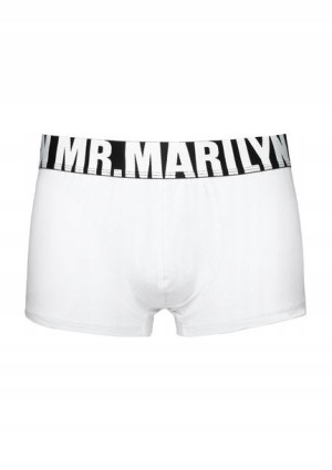 Bokserki Męskie Letters Boxer Marilyn L