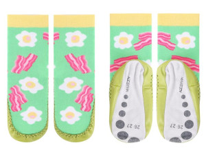 Skarpetki skórzana podeszwa Home Socks dziewczęce