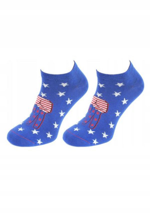 Śmieszne niskie skarpetki Footies US Psycho 2