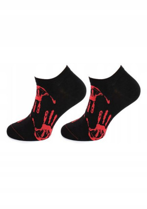 Śmieszne niskie skarpetki męskie Footies Hand