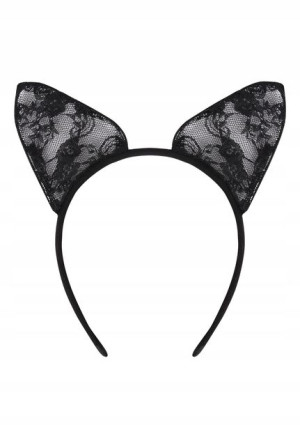 Marilyn Poupee Opaska Z Koronkowymi Uszami Cat Ear