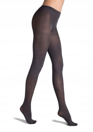 MARILYN Matowe elastyczne rajstopy tonic 40 NERO M