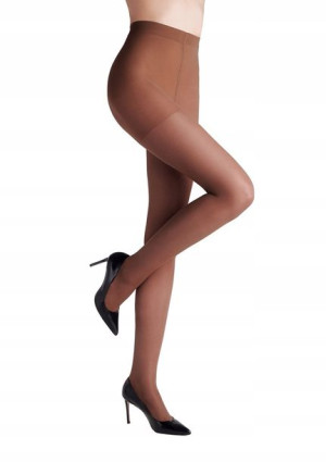 MARILYN Profilaktyczne rajstopy Relax 50 TABACO 3-