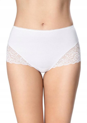 MARILYN Poupee wysokie figi z koronką Cotton Comfo