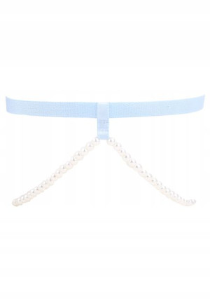 MARILYN Poupee podwiązka Pearls of love BLUE/PEARL
