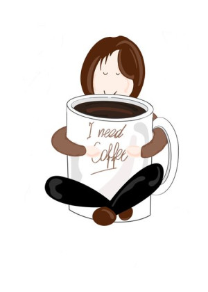 Kawa I Need Coffee Magnes Magnesy Na Lodówkę