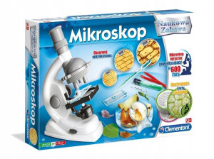 MIKROSKOP zabawa nauka dla dzieci Clementoni 60467