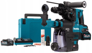 Młotowiertarka Akumu. Sds+40v Xgt 2*4.0ah Makita