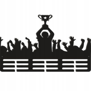 trofeum Wieszak na medale, medalownik