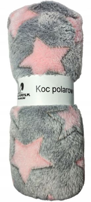 Kocyk Dla Psa Polarowy W Gwiazdy 100x70 Koc