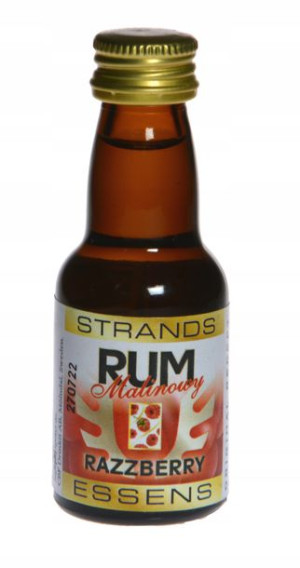 Zaprawka do alkoholu STRANDS RUM MALINOWY 25ml