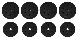 OBCIĄŻENIE 30KG zestaw 4x5kg 4x2,5kg bitumiczne