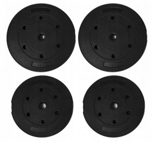 OBCIĄŻENIE 30KG zestaw 2x10kg + 2x5kg bitumiczne