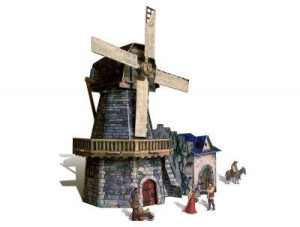 Puzzle 3D Młyn do złożenia makieta budowla