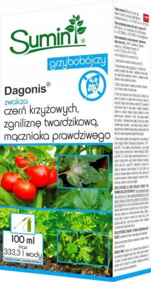 Dagonis 100ml Sumin Oprysk Grzybobójczy Mączniak