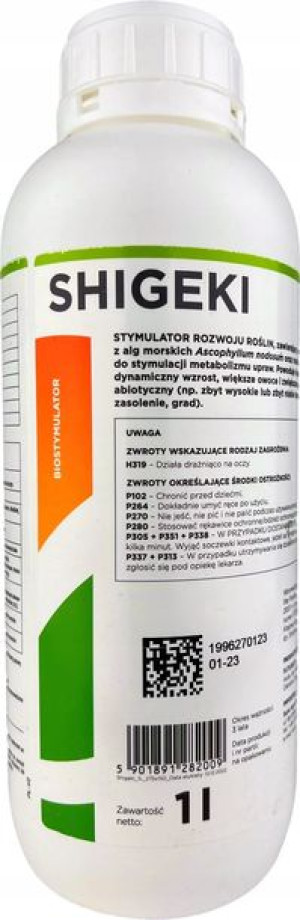Shigeki 1l Sumi Agro Stymulator Rozwoju Roślin