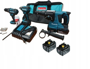 Zestaw Elektronarzędzi Combo Dlx3089t Makita