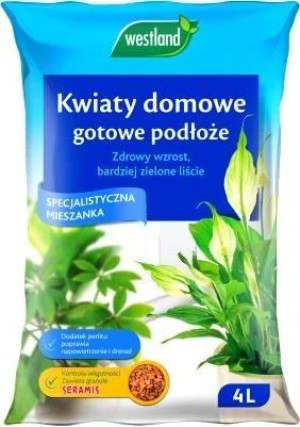 Podłoże Ziemia Do Kwiatów Domowych 4l Westland