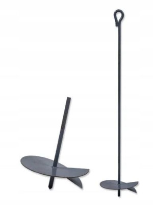 Kotwa Sadownicza Wkręcana Ziemi 19cm*100cm*3mm