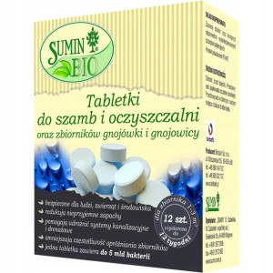 Biopreparat Do Szamb Tabletki 6 Szt Sumin