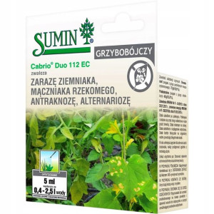 Cabrio Duo 112 Ec 5ml Grzybobójczy Zaraza Mączniak