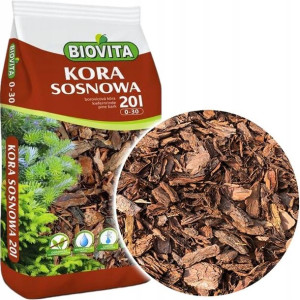 Kora Sosnowa Mielona 0-30mm 20l Biovita