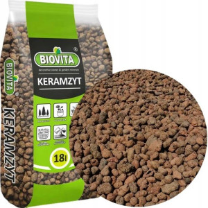 Keramzyt Ogrodniczy 18l 8-16mm Drenaż Biovita