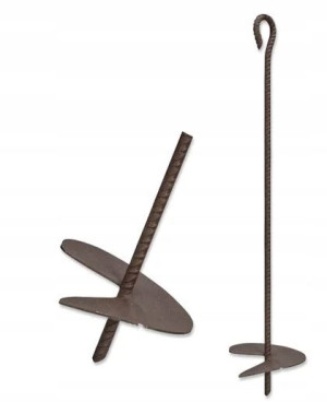Kotwa Sadownicza Wkręcana Ziemi 16cm*100cm*2,5mm