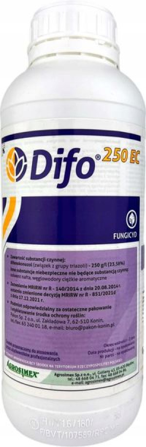 Difo 250 Ec 1l Oprysk Grzybobójczy Parch Mączniak