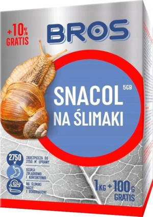 Środek na ślimaki Snacol 3GB 1kg+100g Bros