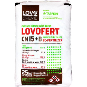 Nawóz Saletra Wapniowa Z Borem Czeska 25kg Lovofer