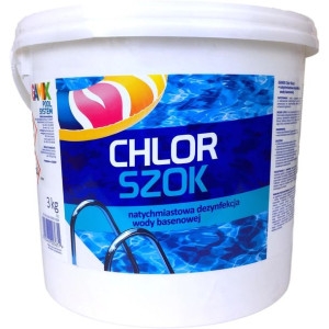 Chlor Szok Do Basenu Granulat Chemia Basenowa 3kg